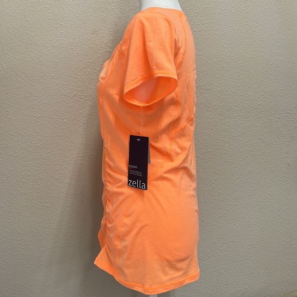 Zella Z Tee in Coral Sorbet. NWT - Picture 4 of 5